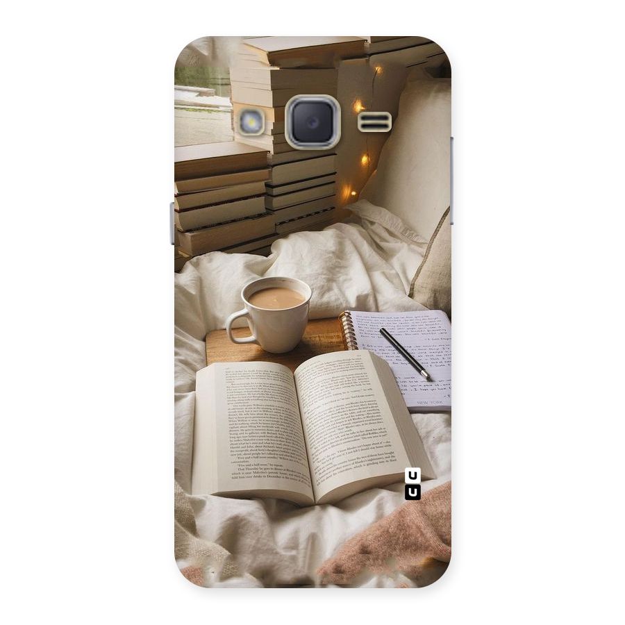 Coffee And Books Back Case for Galaxy J2