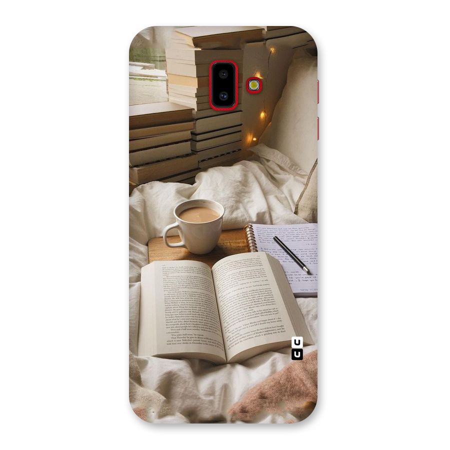 Coffee And Books Back Case for Galaxy J6 Plus