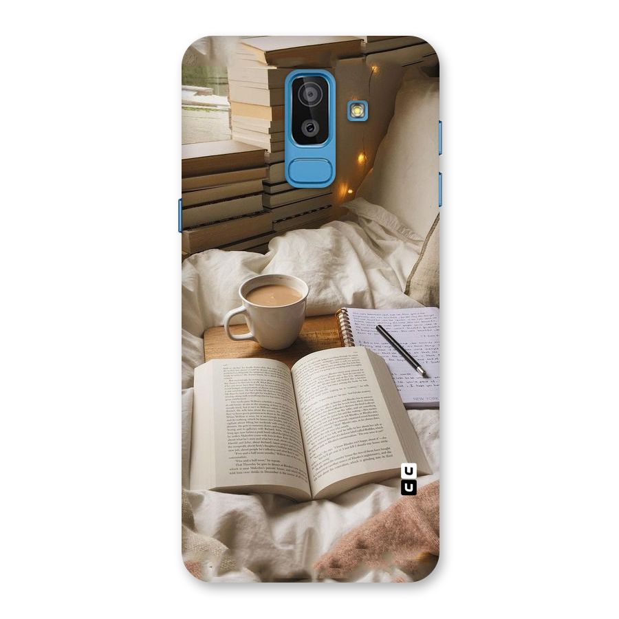 Coffee And Books Back Case for Galaxy J8