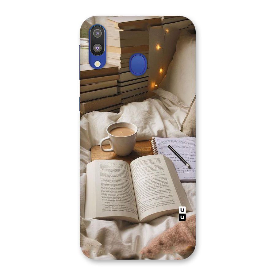 Coffee And Books Back Case for Galaxy M20