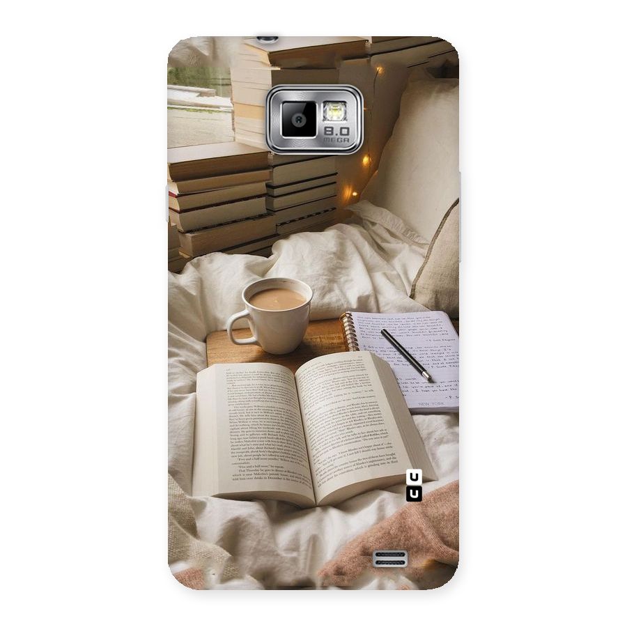 Coffee And Books Back Case for Galaxy S2