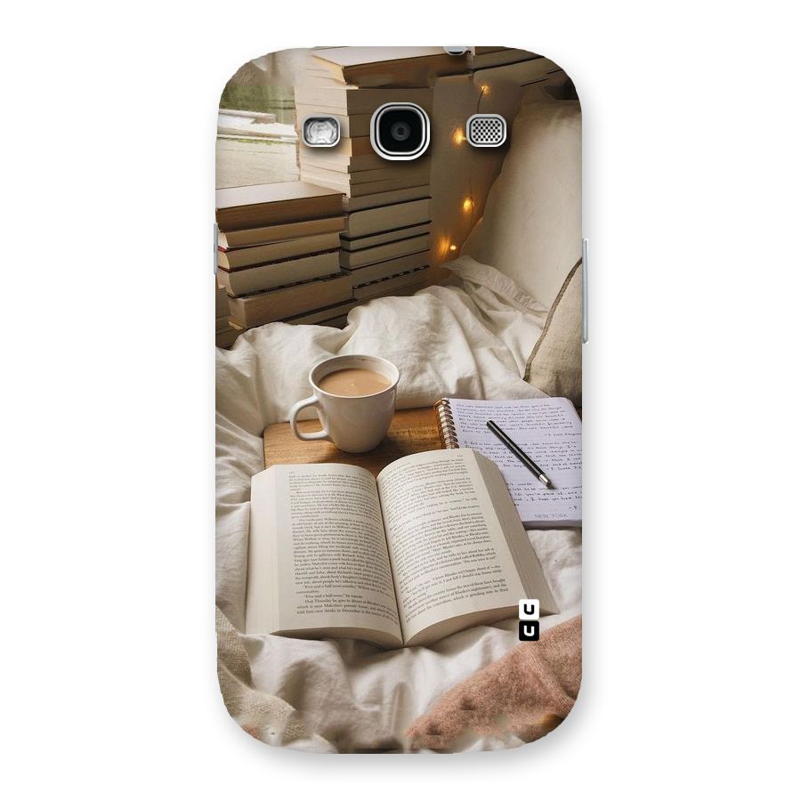 Coffee And Books Back Case for Galaxy S3