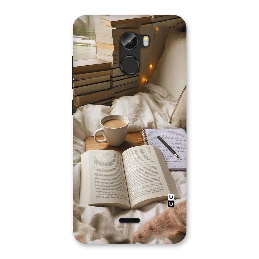 Coffee And Books Back Case for Gionee X1