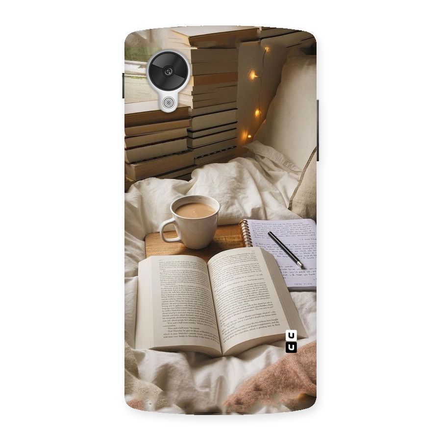 Coffee And Books Back Case for Google Nexsus 5