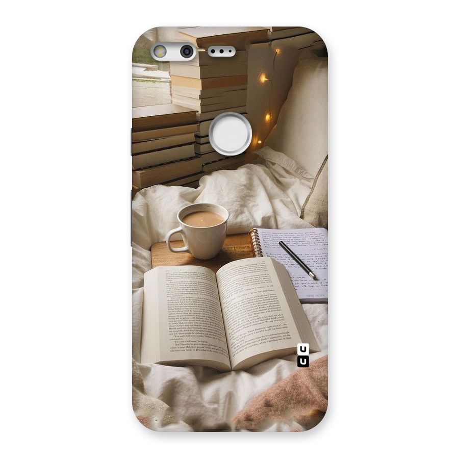 Coffee And Books Back Case for Google Pixel