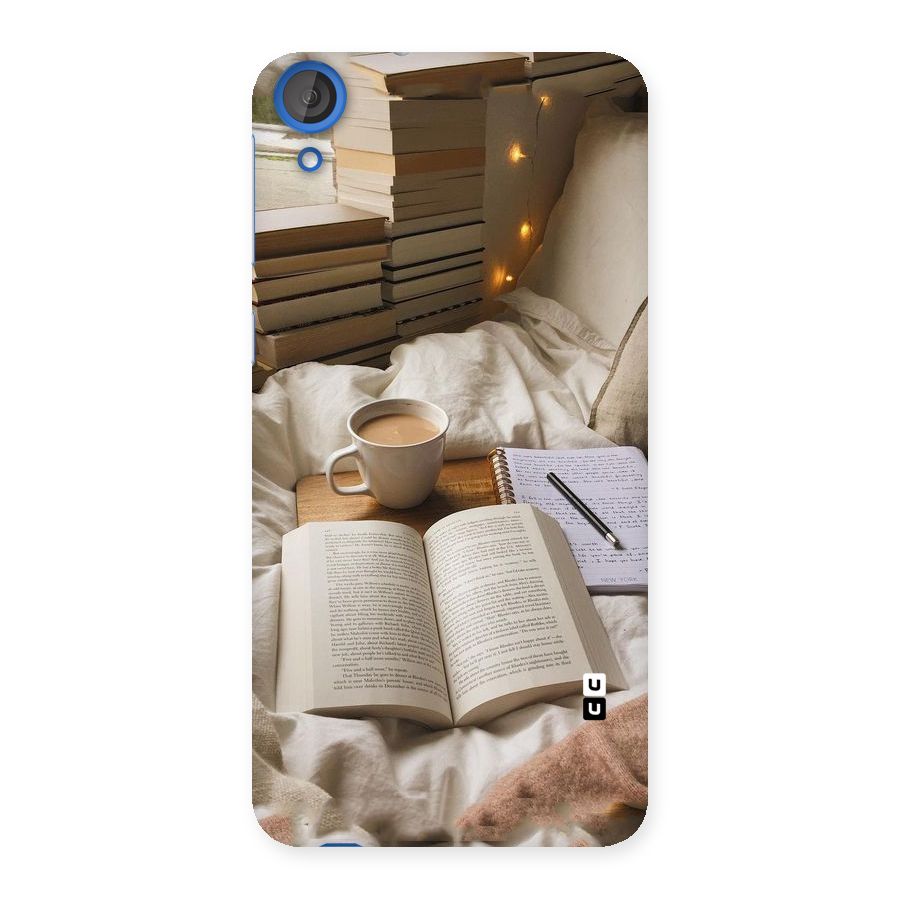 Coffee And Books Back Case for HTC Desire 820s