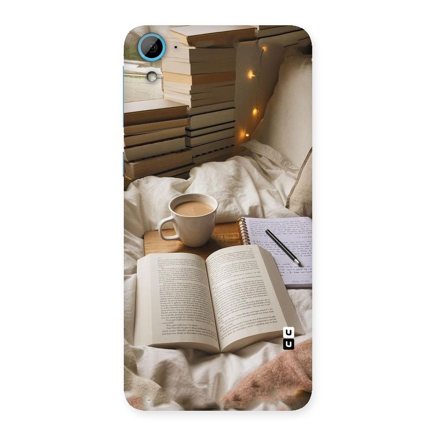 Coffee And Books Back Case for HTC Desire 826