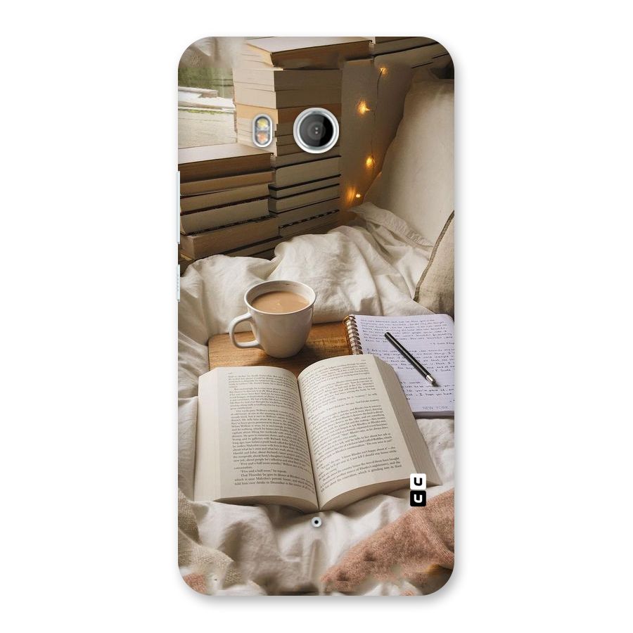 Coffee And Books Back Case for HTC U11