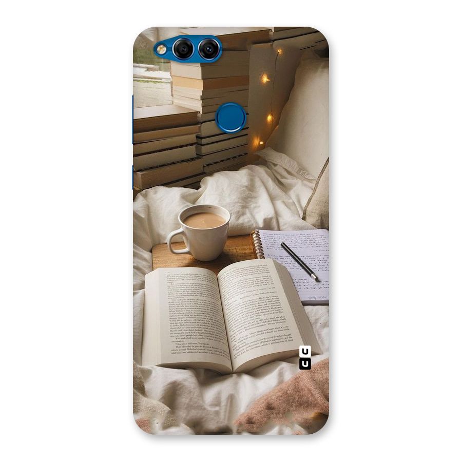 Coffee And Books Back Case for Honor 7X
