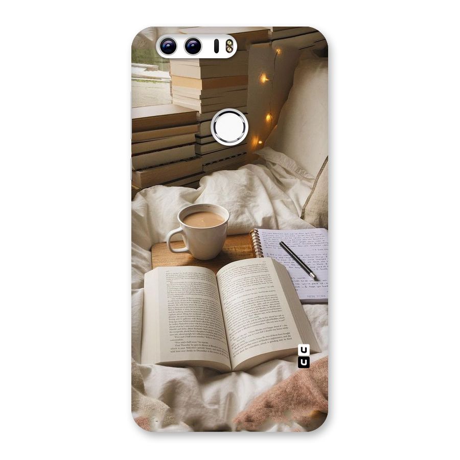Coffee And Books Back Case for Honor 8
