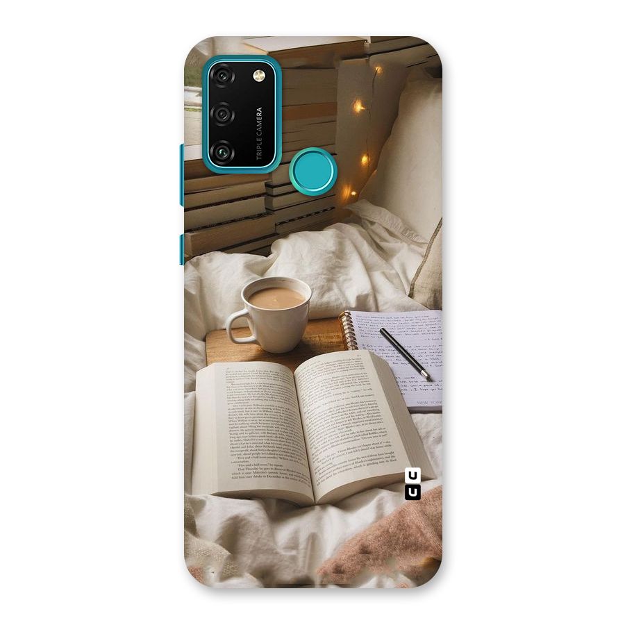 Coffee And Books Back Case for Honor 9A