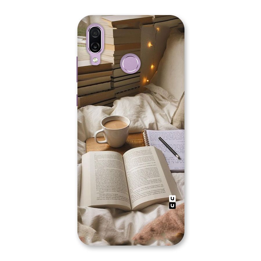 Coffee And Books Back Case for Honor Play