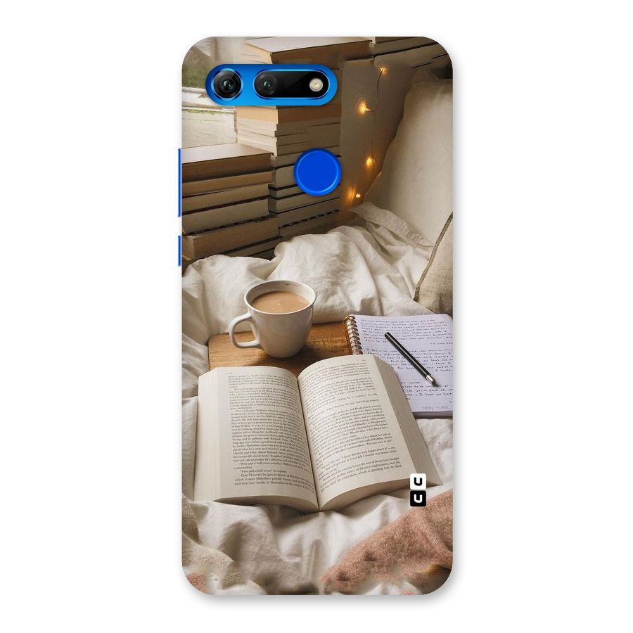 Coffee And Books Back Case for Honor View 20