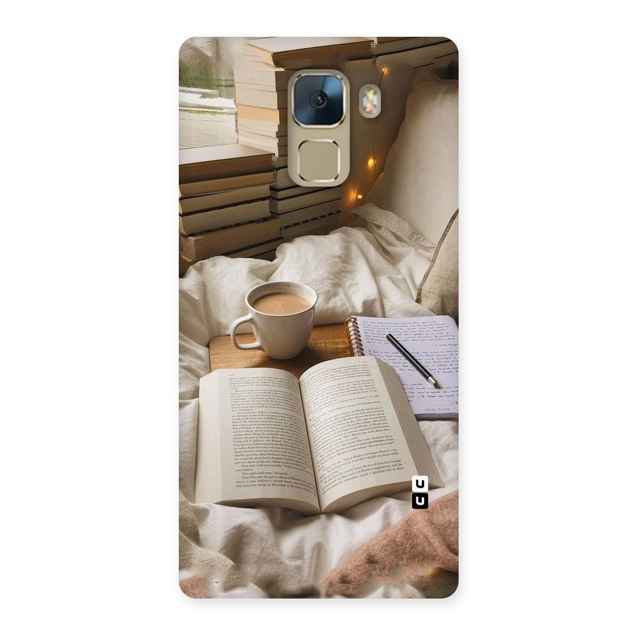 Coffee And Books Back Case for Huawei Honor 7
