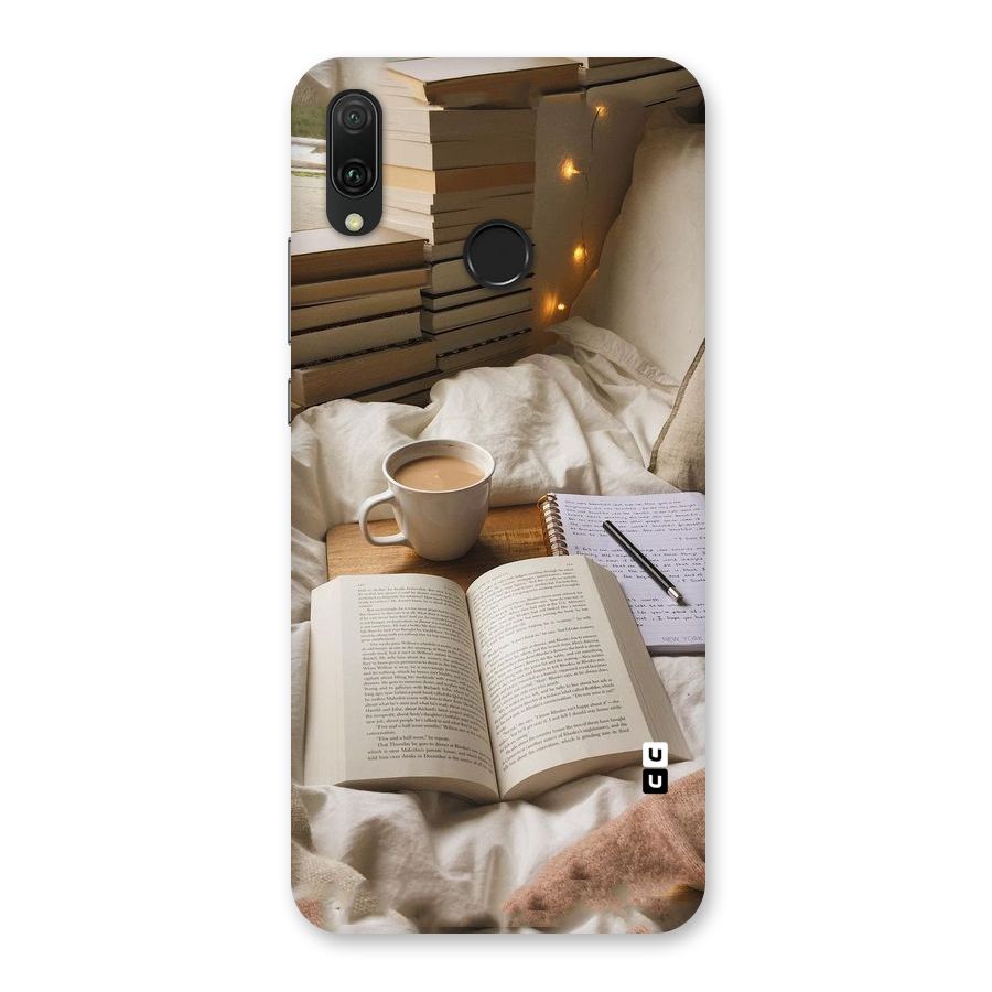 Coffee And Books Back Case for Huawei Y9 (2019)