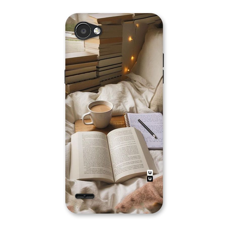 Coffee And Books Back Case for LG Q6