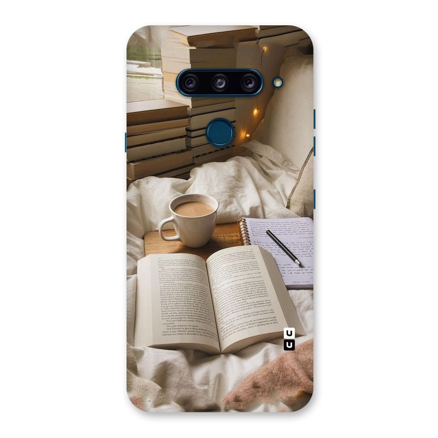 Coffee And Books Back Case for LG  V40 ThinQ
