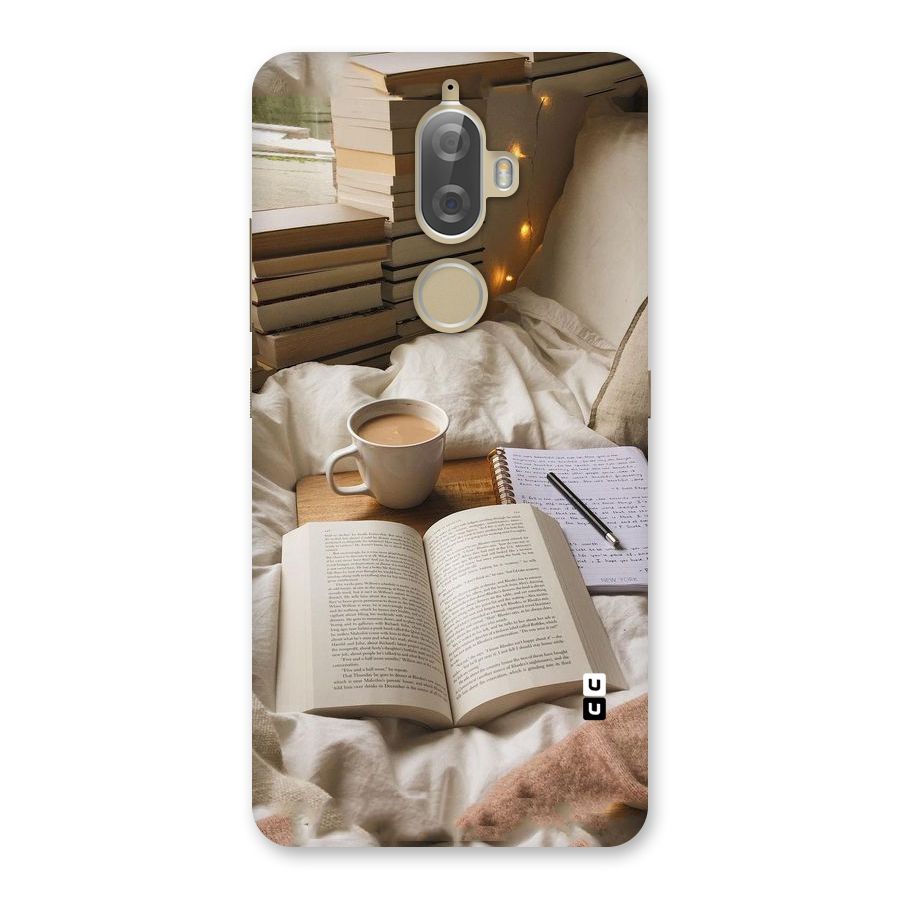 Coffee And Books Back Case for Lenovo K8 Plus