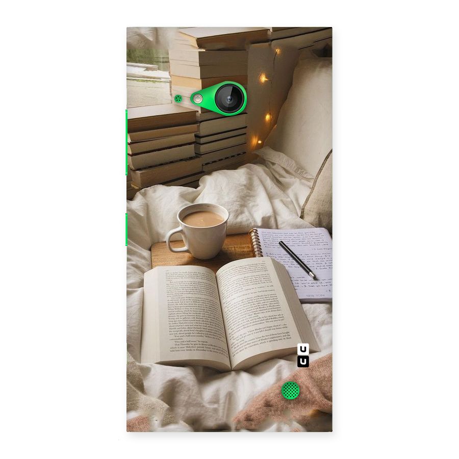 Coffee And Books Back Case for Lumia 730