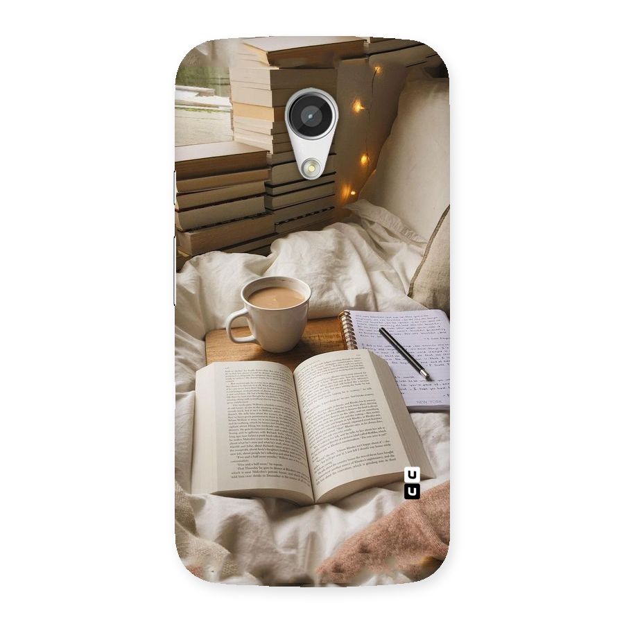Coffee And Books Back Case for Moto G 2nd Gen