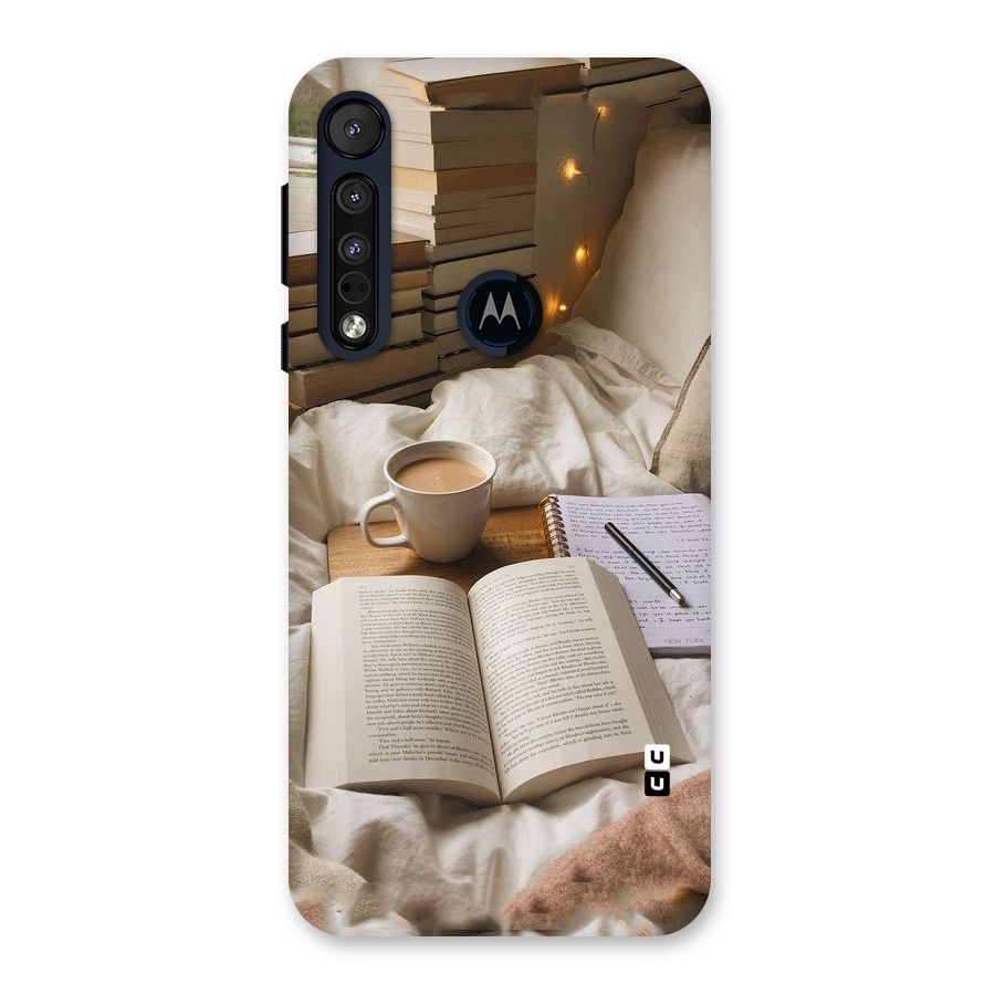 Coffee And Books Back Case for Motorola One Macro