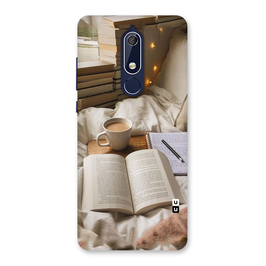 Coffee And Books Back Case for Nokia 5.1