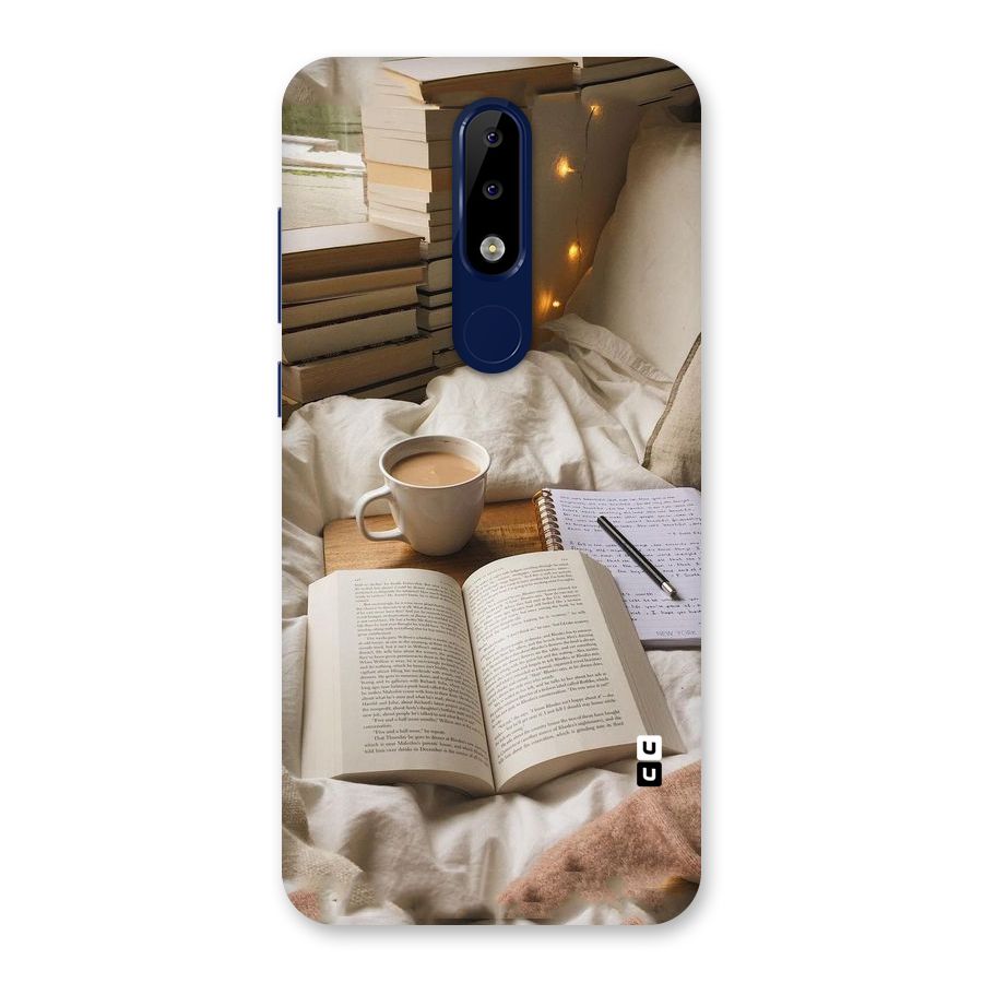 Coffee And Books Back Case for Nokia 5.1 Plus