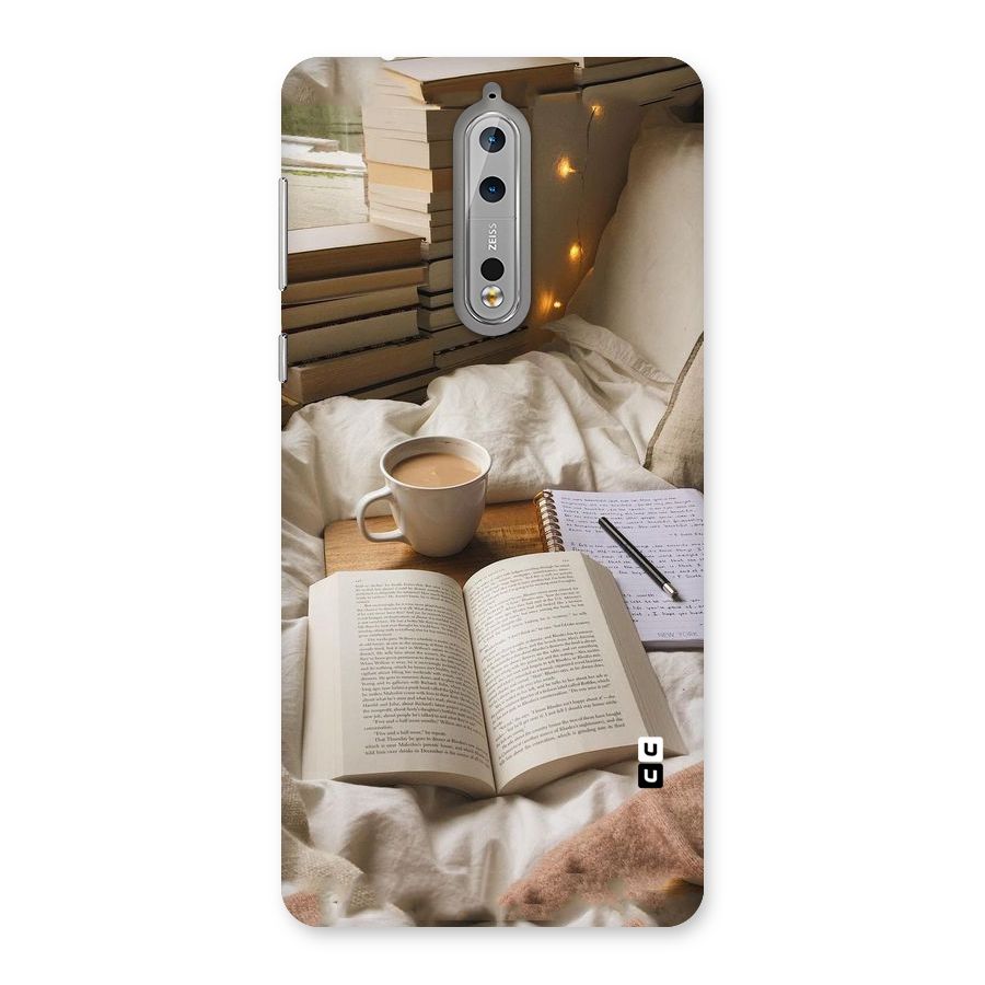 Coffee And Books Back Case for Nokia 8
