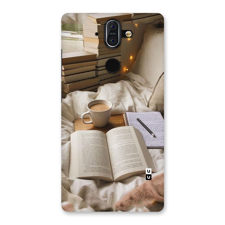 Coffee And Books Back Case for Nokia 8 Sirocco