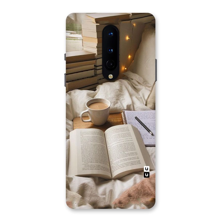 Coffee And Books Back Case for OnePlus 8