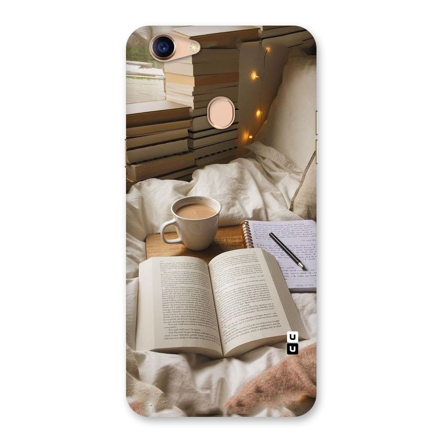 Coffee And Books Back Case for Oppo F5 Youth
