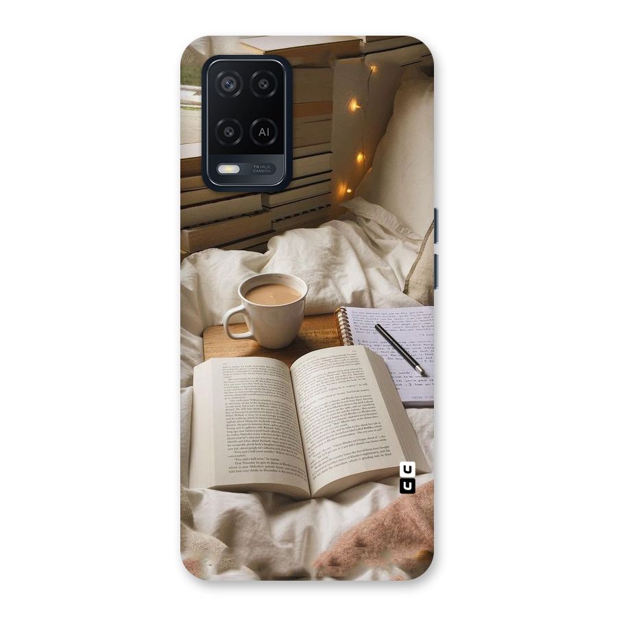 Coffee And Books Back Case for Oppo A54
