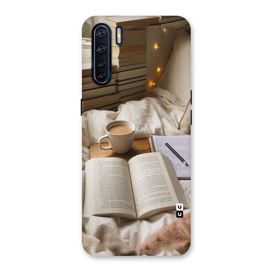 Coffee And Books Back Case for Oppo F15