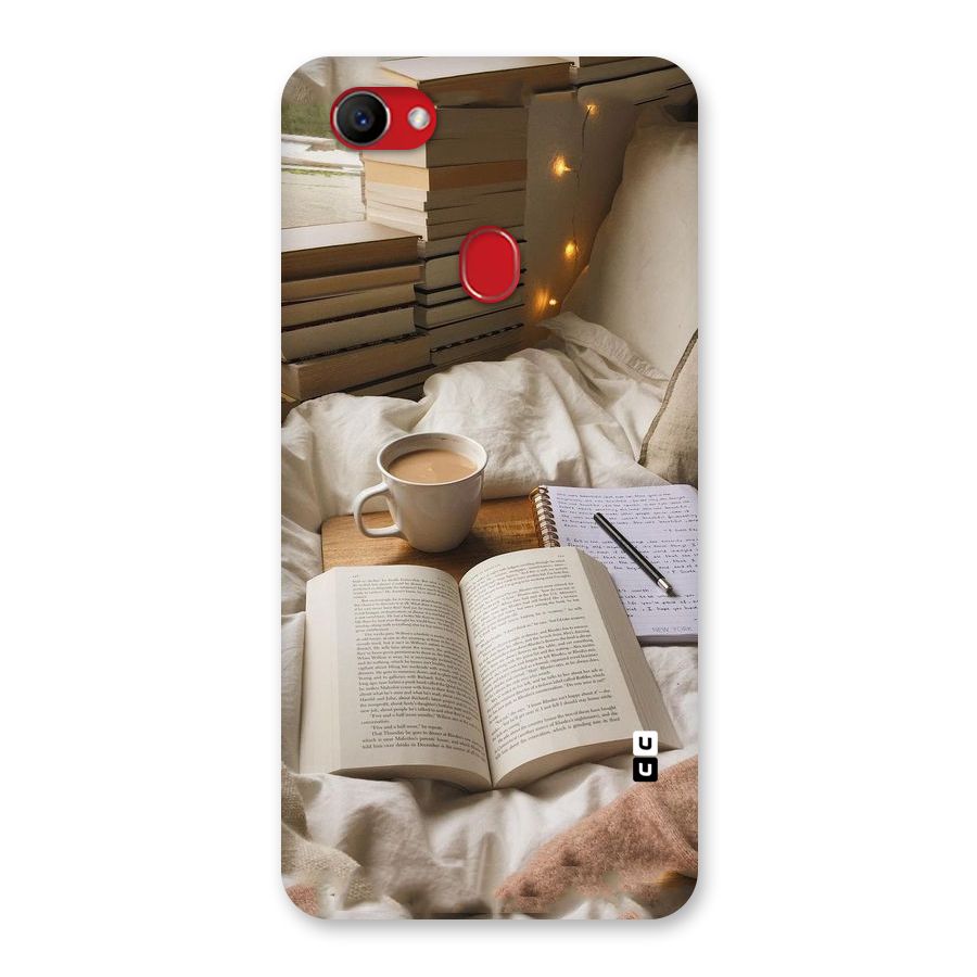 Coffee And Books Back Case for Oppo F7
