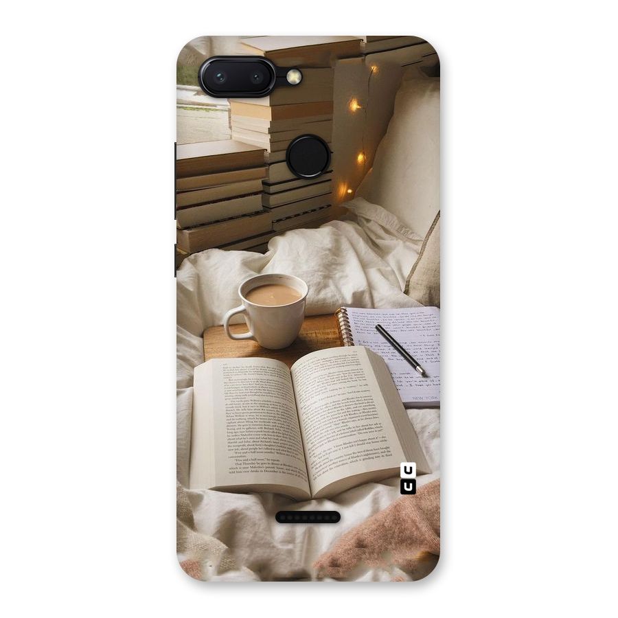 Coffee And Books Back Case for Redmi 6