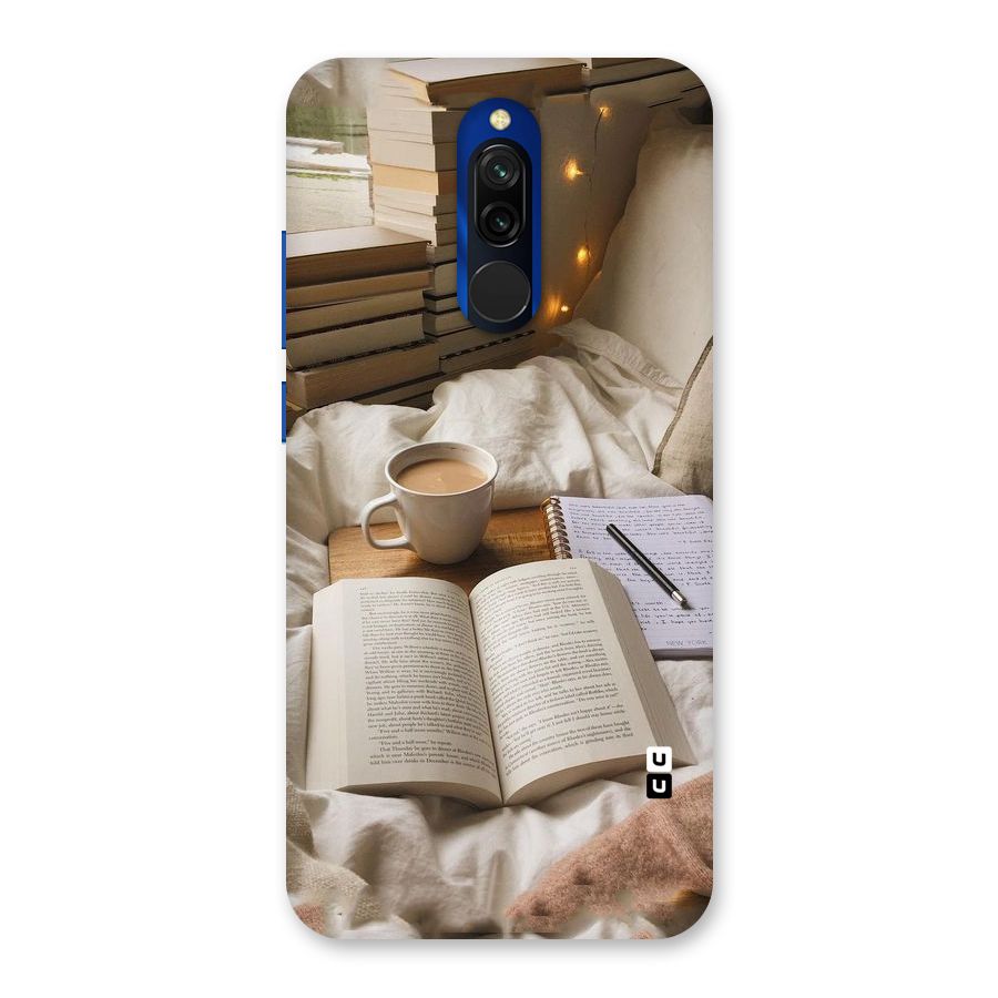 Coffee And Books Back Case for Redmi 8