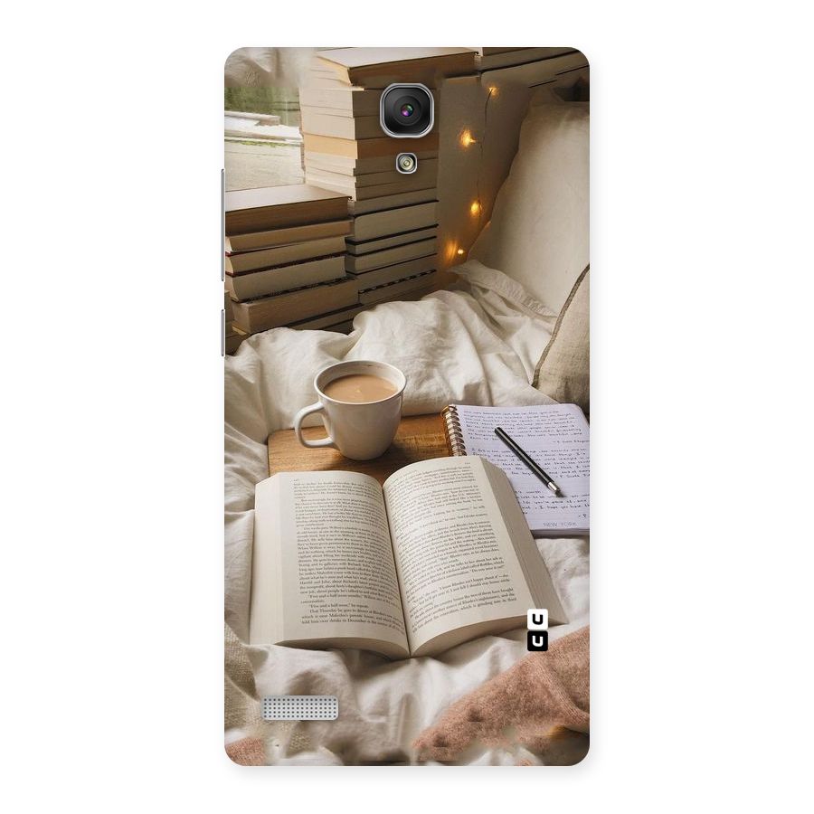 Coffee And Books Back Case for Redmi Note Prime