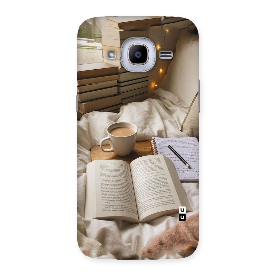 Coffee And Books Back Case for Samsung Galaxy J2 2016