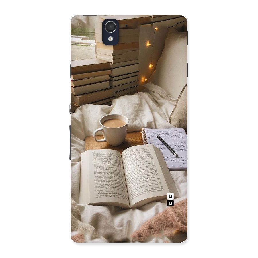 Coffee And Books Back Case for Sony Xperia Z