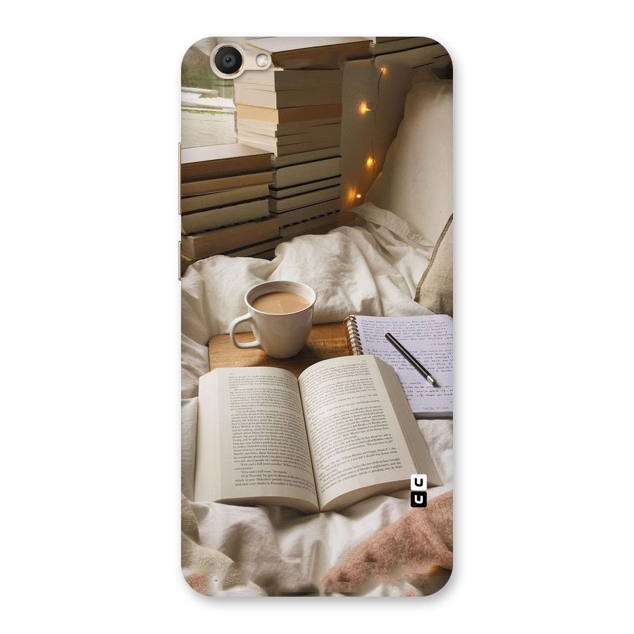 Coffee And Books Back Case for Vivo V5