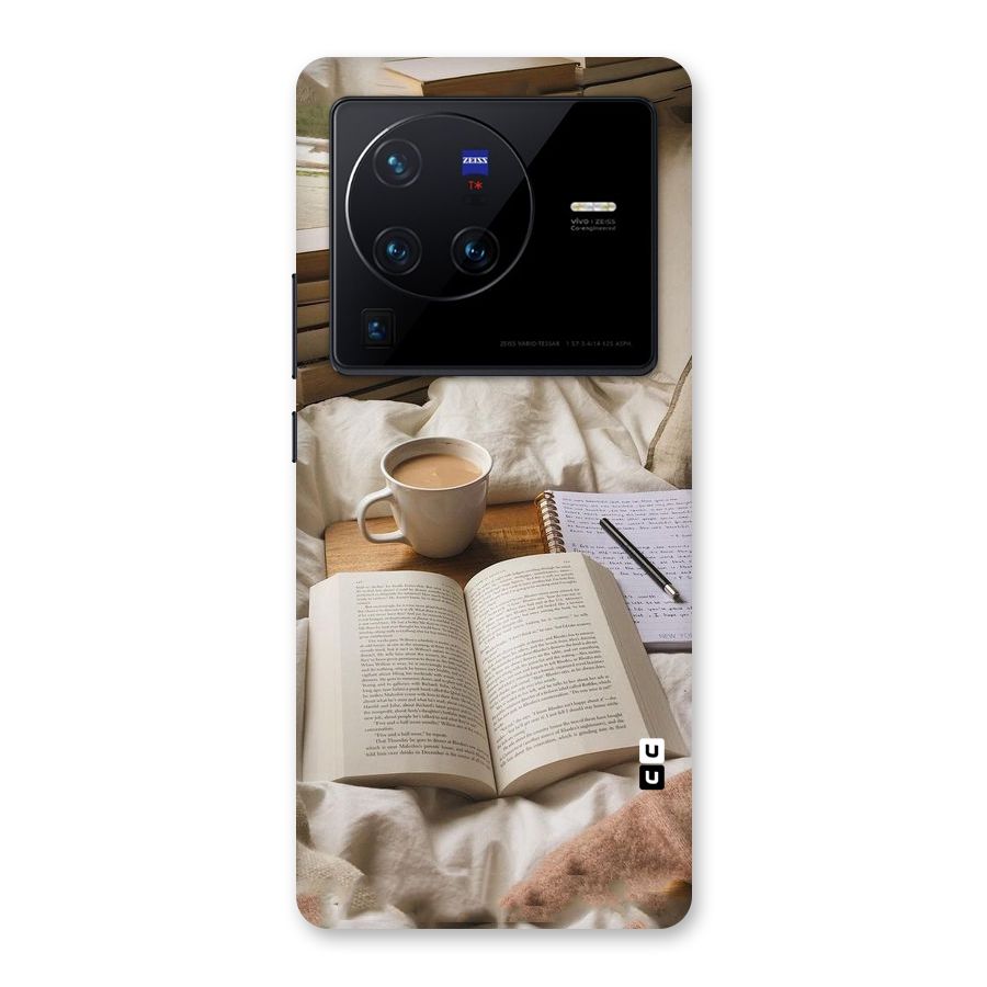Coffee And Books Back Case for Vivo X80 Pro