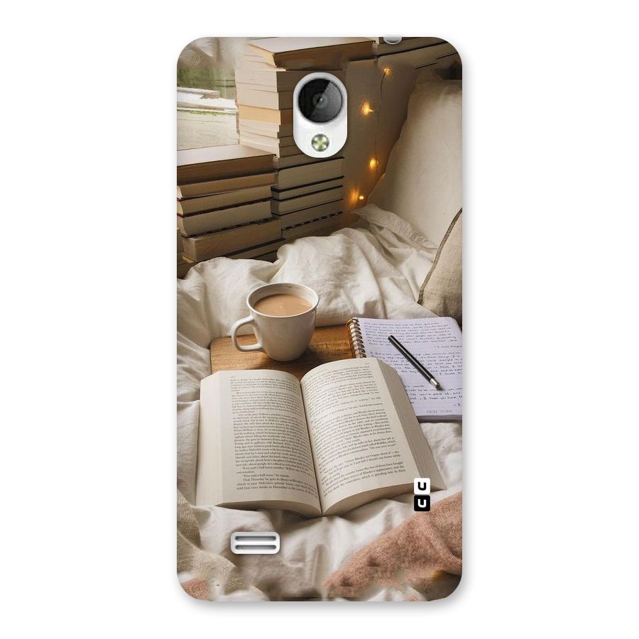 Coffee And Books Back Case for Vivo Y21