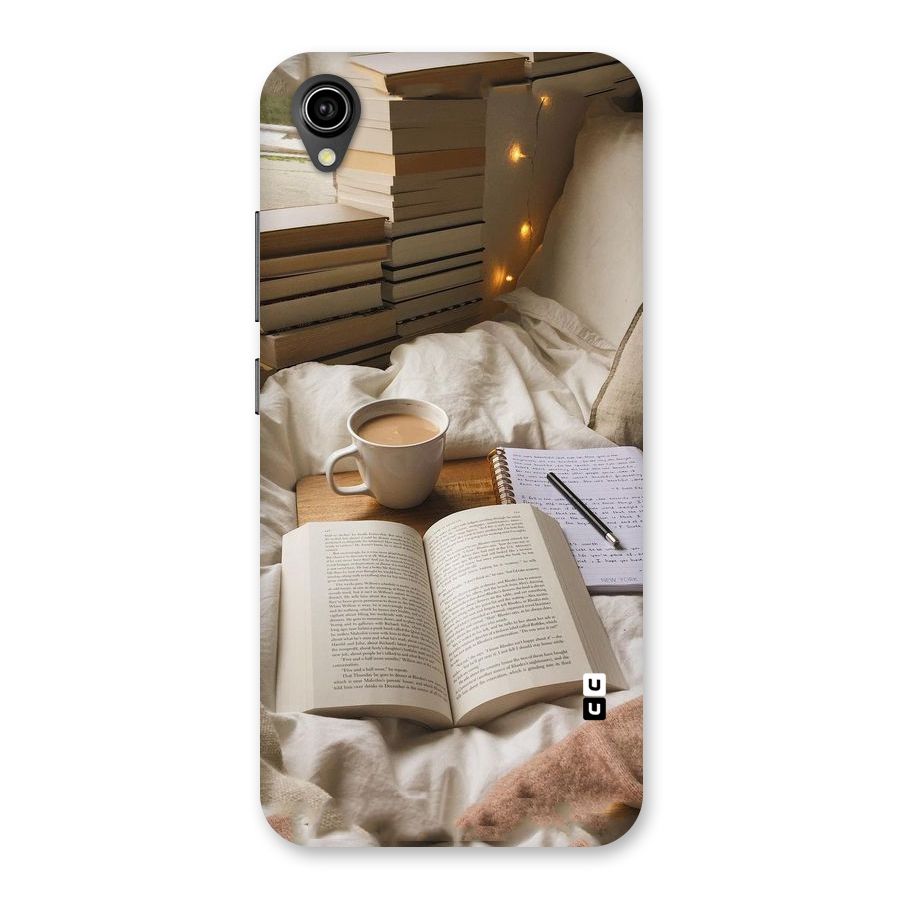 Coffee And Books Back Case for Vivo Y90
