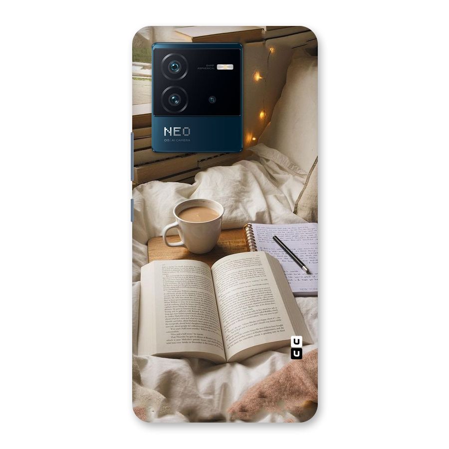 Coffee And Books Back Case for Vivo iQOO Neo 6 5G
