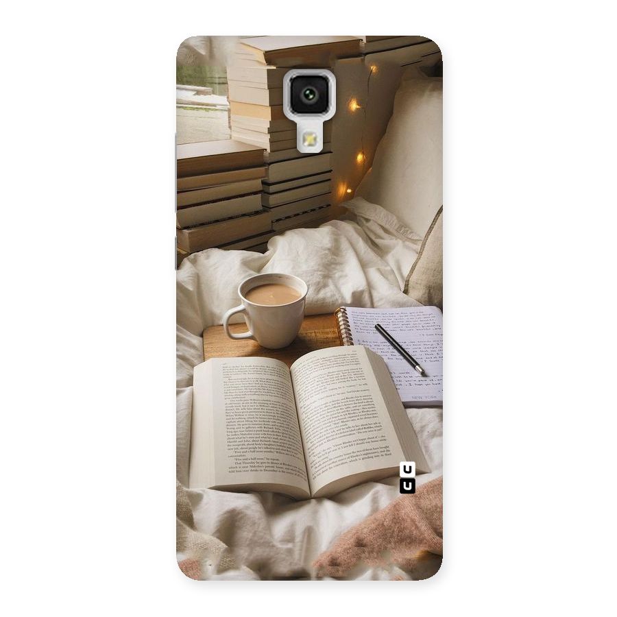 Coffee And Books Back Case for Xiaomi Mi 4