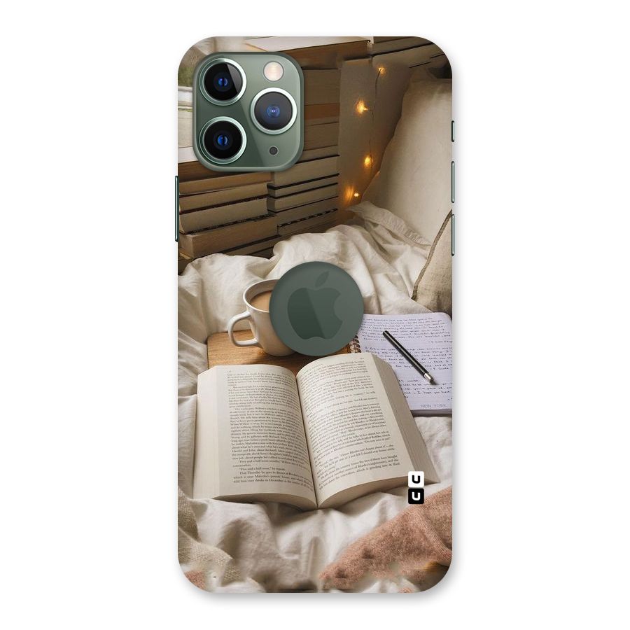 Coffee And Books Back Case for iPhone 11 Pro Logo  Cut