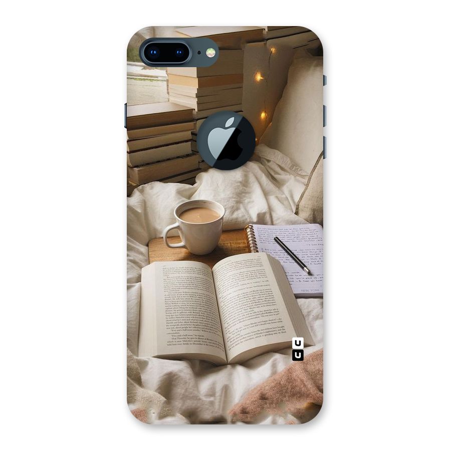 Coffee And Books Back Case for iPhone 7 Plus Logo Cut