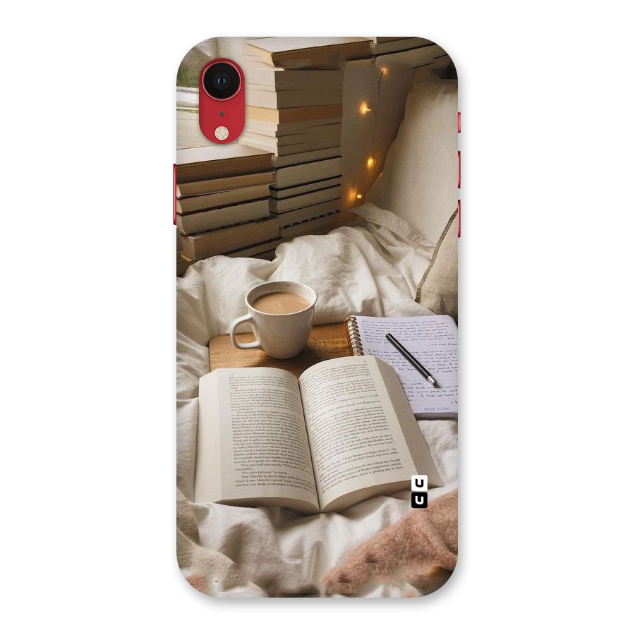 Coffee And Books Back Case for iPhone XR