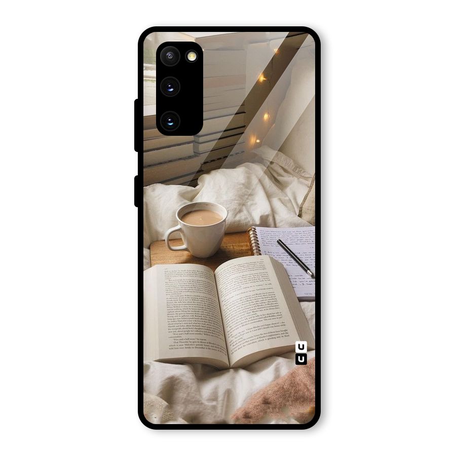 Coffee And Books Glass Back Case for Galaxy S20 FE 5G