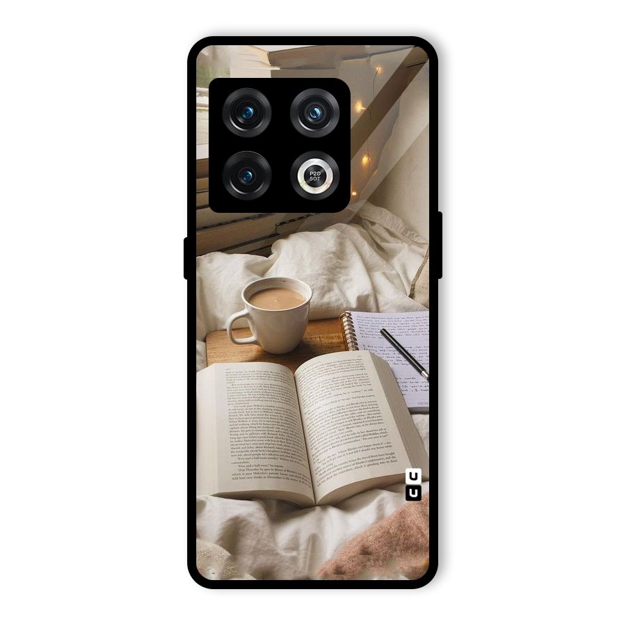 Coffee And Books Glass Back Case for OnePlus 10 Pro 5G